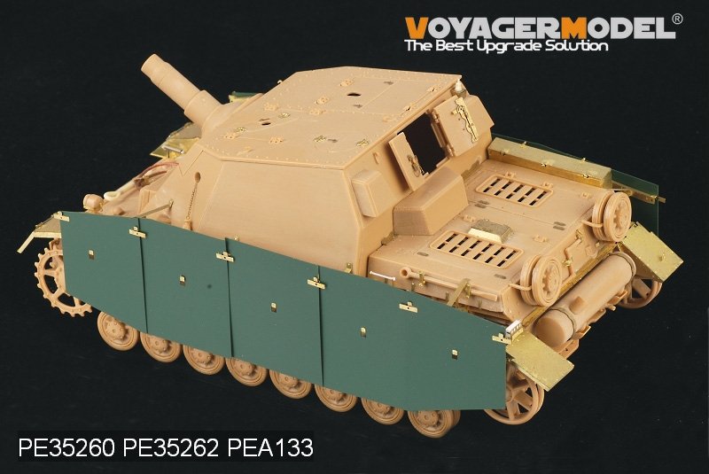 Voyager Model PE35260 WWII German Sturmpanzer IV Brummbar Early Version (For Tristar, Hobby Boss) 1/35 – Bild 2