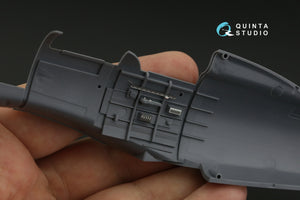 Quinta Studio QD32201 Macchi MC.202 Folgore Early 3D-Printed &amp;amp; coloured Interior on decal paper (Italeri) 1/32 – imagen 6