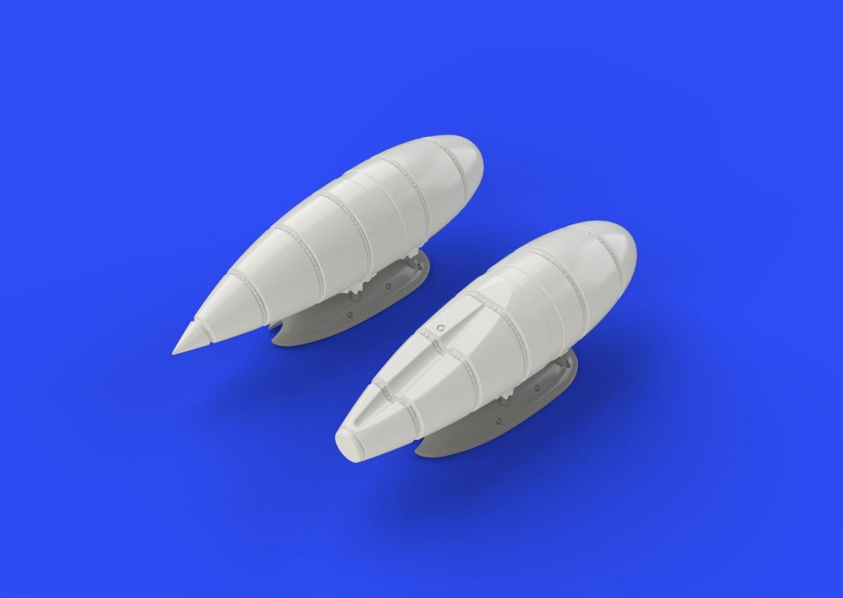 Eduard 648265 Bf 109G external fuel tanks EDUARD 1/48 – imagen 5