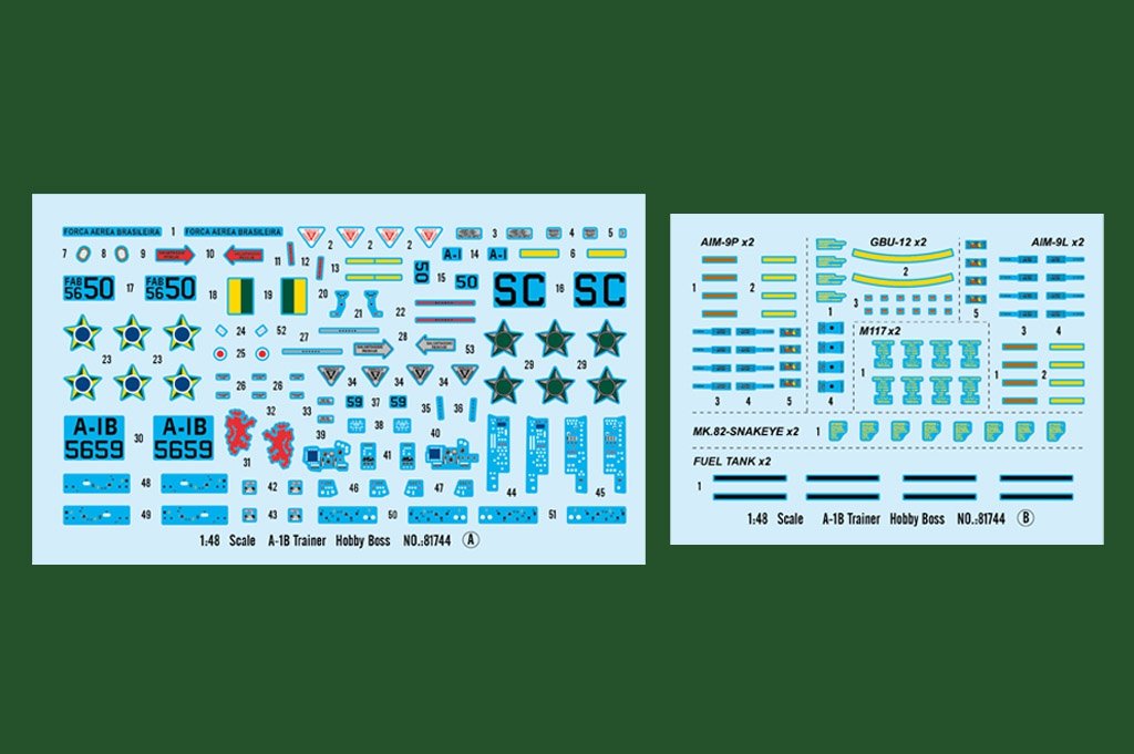 Hobby Boss 81744 A-1B Trainer 1/48 – immagine 3