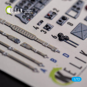 KELIK K72138 Il-2 Shturmovik - interior 3D decals for Tamiya kit 1/72 – image 4