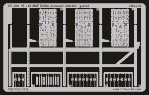 Eduard 35438 M-113 IDF Zelda armour shields 1/35 Academy – Bild 3