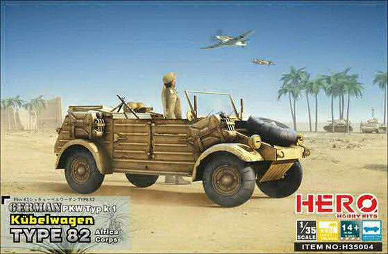 Voyager Model PR35084 WWII German Kubelwagen Type 82 Africa Troop Special Balloon Tires Patten 1 1/35 – image 2