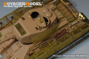 Voyager Model PEA451 WWII Russian T-34/85 &amp;quot;Thoma shields&amp;quot; wire mesh schürzen (GP) 1/35 – Bild 6