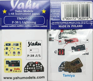 Yahu YMA4915 P-38 L Lightning Tamiya 1/48