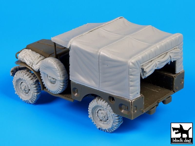 Black Dog T35102 US Dodge accessories set 1/35 – immagine 3