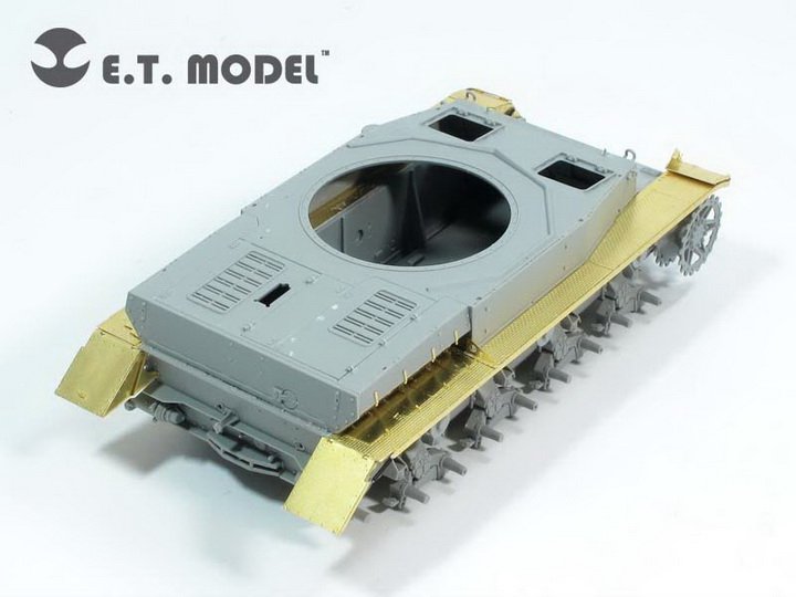 E.T. Model EA35-069 WWII German Pz.Kpfw.IV Ausf.J Lastest Production Fenders For DRAGON Kit 1/35 – Bild 3