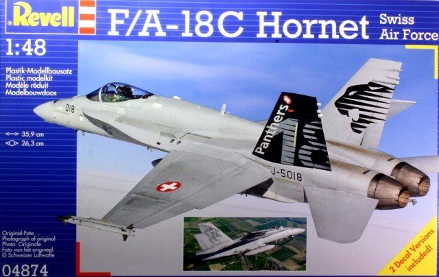 Revell 04874 F/A-18C Hornet Swiss AF (1/48)