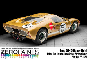 Zero Paints ZP-1551 Ford GT40 Honey Gold Paint 60ml – immagine 2