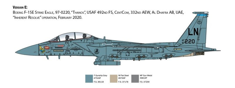 Italeri 2803 F-15E Strike Eagle 1/48 – imagen 7