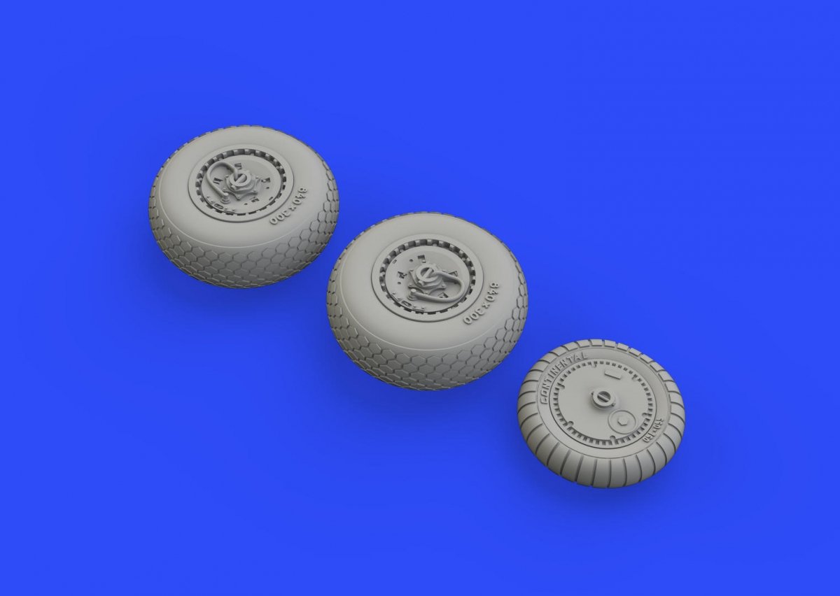 Roues Eduard 672159 Me 262 1/72 AIRFIX – image 4