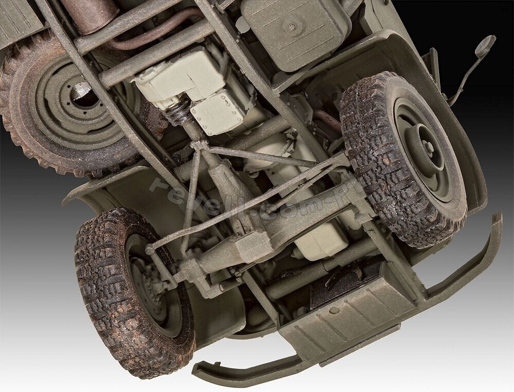 Revell 63348 Unimog 404 S Model Set 1/35 – Bild 5