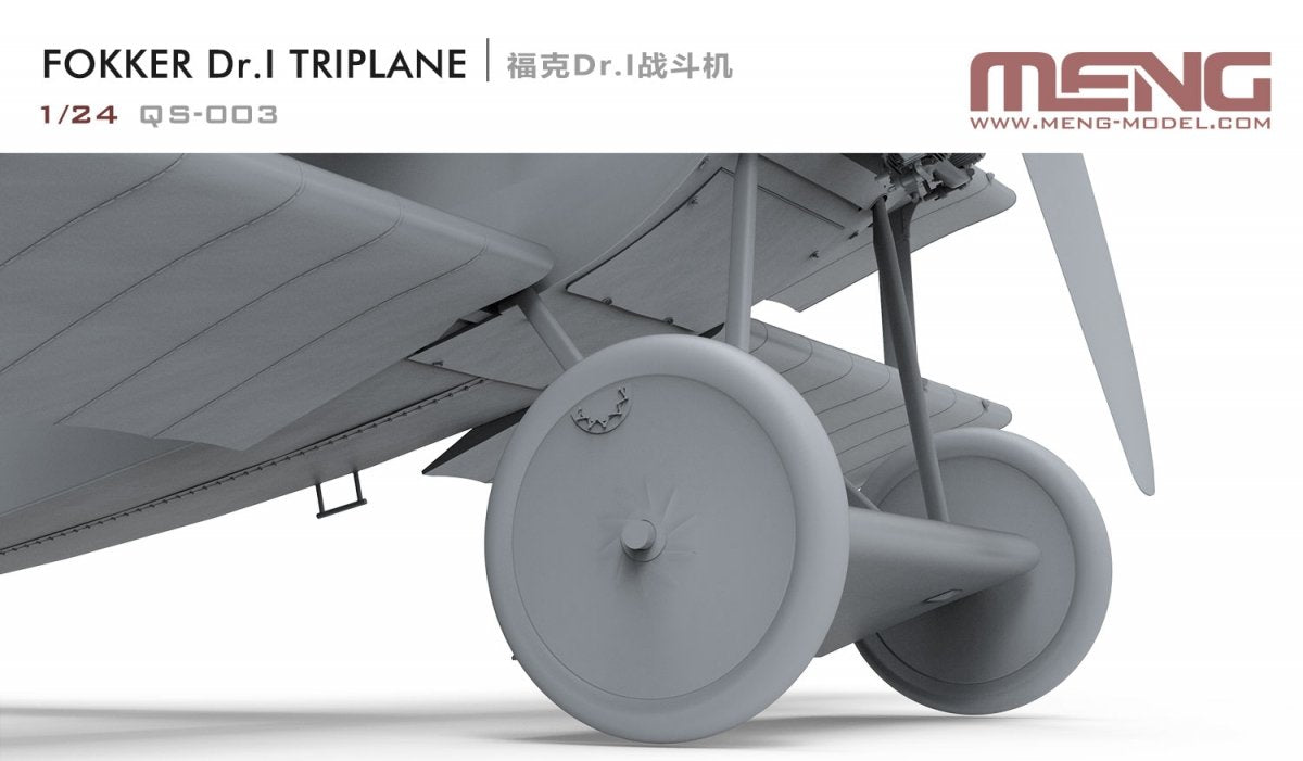 Meng Model QS-003 Fokker Dr.I Triplane 1/24 – image 6