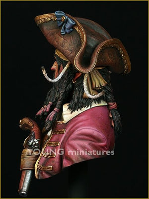 Young Miniatures YH1823 BLACK BEARD 1718 Queen Anne&amp;#39;s Revenge 1/10 – imagen 4