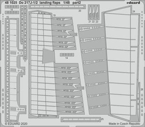 Eduard 481025 Do 217J-1/2 landing flaps 1/48 ICM – imagen 2