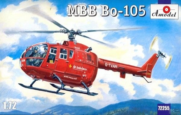 A-Model 72255 MBB Bo-105 1/72
