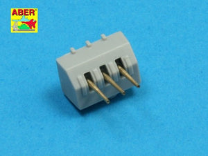 Aber 350L-33 Set of 16 pcs 102 mm type BL Mk.IX barrels for Royal Navy 1/350 – Bild 3