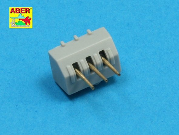 Aber 350L-33 Set of 16 pcs 102 mm type BL Mk.IX barrels for Royal Navy 1/350 – Bild 3
