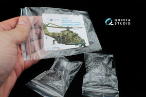 Quinta Studio QC72006 Mi-24/35 all bubble-version vacuformed clear canopy (for Zvezda kit) 1/72 – Bild 4