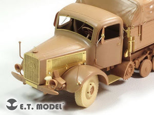 ET Modèle E35-135 WWII German Heavy Halftrack L 4500 R MAULTIER (Pour ZVEZDA 3603) (1/35) – image 4