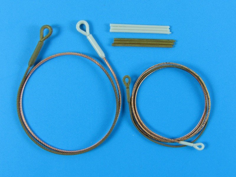 Eureka XXL ER-7204 Towing cable for PzKpfw VI Tiger 1/72 – Bild 2