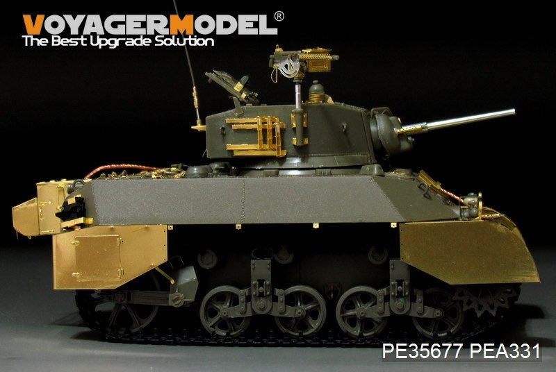 Voyager Model PEA331 WWII US M3A3 Stuart Ailes/Jupes latérales (POUR KIT AFV CLUB) 1/35 – image 2
