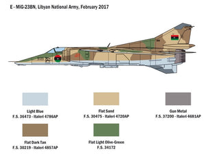 Italeri 2798 MiG-23 MF/BN FLOGGER 1/48 – immagine 8