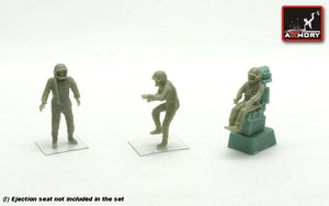 Armory Models F7213 Soviet pilots (modern air defence aviation) 1/72