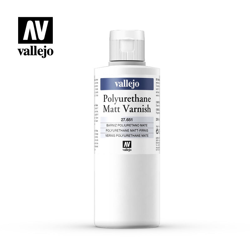 Vallejo 27651 Matte Varnish lakier matowy 200ml.