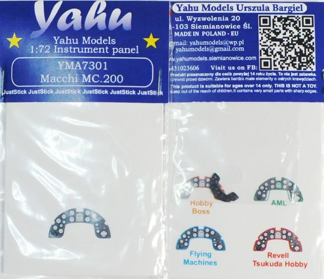 Yahu YMA7301 Macchi MC.200 AML / Flying Machines / Revell 1/72