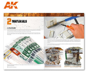 AK Interactive AK256 AK LEARNING 09: THE ULTIMATE GUIDE TO MAKE BUILDINGS IN DIORAMAS (English) – Bild 4