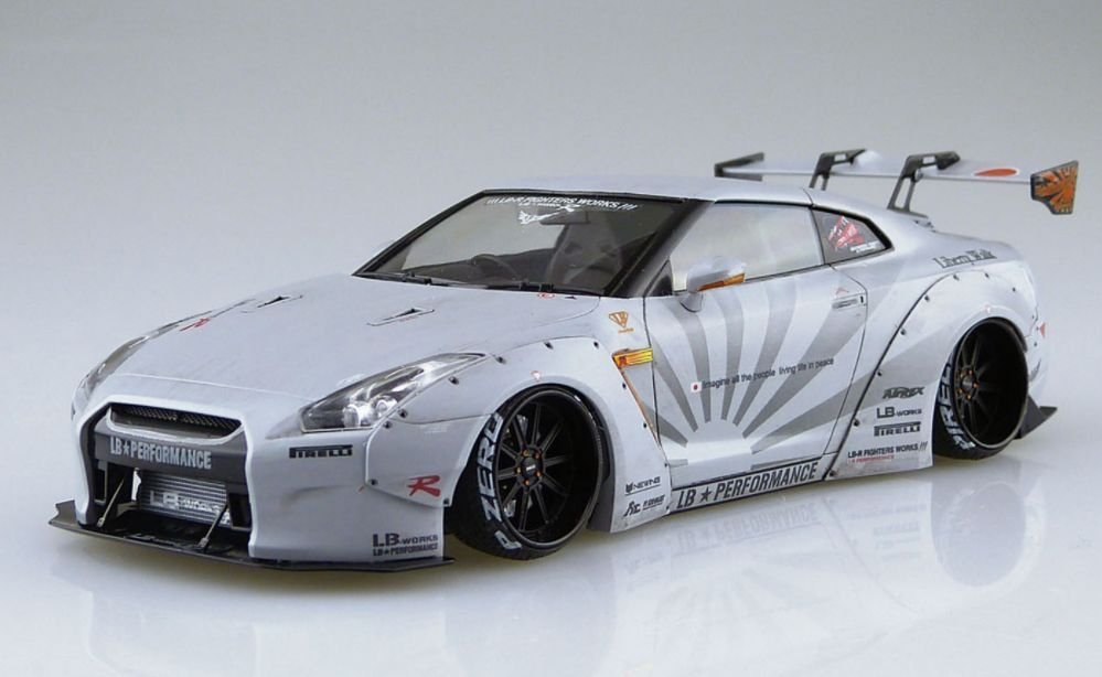 Aoshima 05403 NISSAN LB WORKS R35 GT-R Ver.2 1/24 – Bild 2
