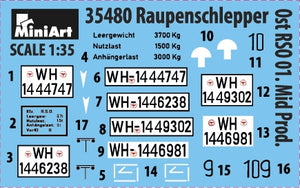 Miniart 35480 Raupenschlepper Ost RSO/01 Mid Prod. 1/35 – image 2
