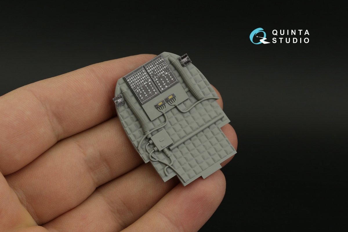 Quinta Studio QD35099 AH-64E 3D-Printed &amp;amp; colored Interior on decal paper (Takom) 1/35 – image 3