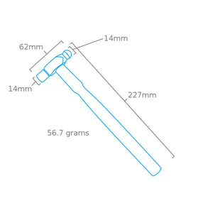 Modelcraft PHA1287-02 Ball Pein Hammer (2oz/56g) – zdjęcie 2