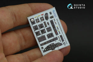 Quinta Studio QDS-48266 He 111H-3/H-6 3D-Printed &amp;amp; colored Interior on decal paper ( ICM ) (Small version) 1/48 – image 10