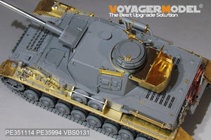 Voyager Model PE351114 WWII German Panzer.IV Ausf.H version basic（For BORDER BT-005） 1/35 – immagine 3