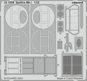 Eduard BIG33153 Spitfire Mk. I KOTARE 1/32 – imagen 4