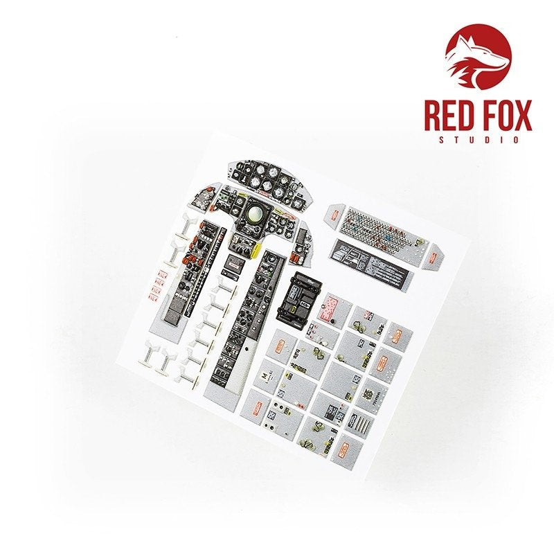 Red Fox Studio QS-32117 F-104A Starfighter (for Italeri kit) 1/32 – Bild 5