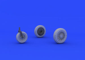 Eduard 648213 A-4E wheels early 1/48 (EDUARD, HASEGAWA) – immagine 2