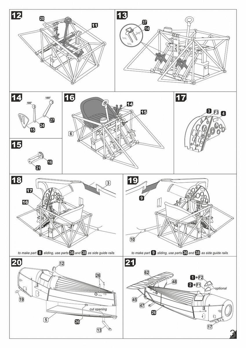 Armory Models 48001 Fairey Flycatcher British interwar FAA Fighter, early version, w/ Jaguar-III engine 1/48 – imagen 18