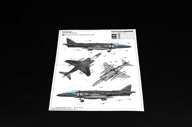 Trumpeter 02286 AV-8B Harrier II Plus 1/32 – immagine 4