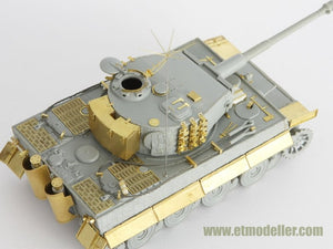 E.T. Model E72-003 WWII German TIGER I Late Production For DRAGON Kit 1/72 – zdjęcie 4