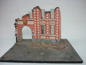 RT-Diorama 35222 Diorama-Base: &amp;quot;Bombed out Street&amp;quot; 1/35 – immagine 9