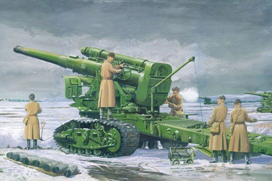 Trumpeter 02307 Armée russe B-4 M1931 Obusier de 203 mm (1/35)