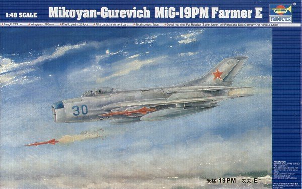 Trumpeter 02804 MiG-19PM Farmer E 1/48