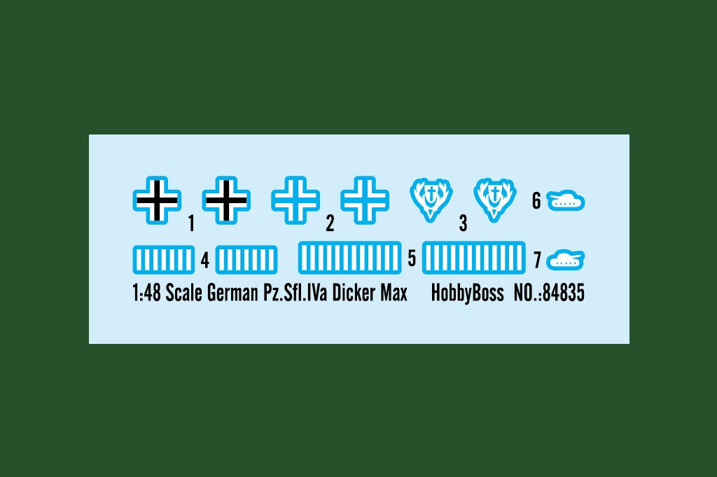 Hobby Boss 84835 Pz.Sfl.Iva allemand Dicker Max 1/48 – image 3