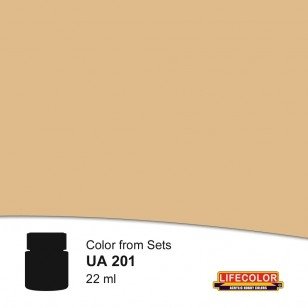 Lifecolor UA201 Gelbraun RAL 8020 22ml