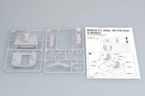 Trumpeter 00415 Modern U.S. Army CH-47D Crew Infantry 1/35 – Bild 2
