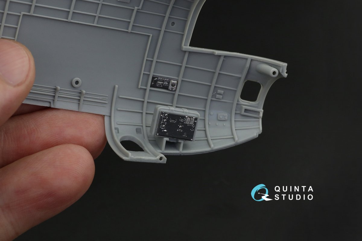 Intérieur imprimé en 3D et coloré sur papier décalcomanie Quinta Studio QD48248 Lancaster B Mk.I (HK Models) 1/48 – image 5
